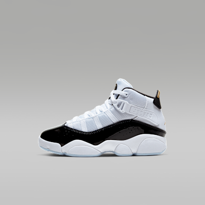 ジョーダン メンズ バッシュ Jordan 6 Rings - Black/White/White Jordan 6 Rings Little Kids' Shoes. Nike.com